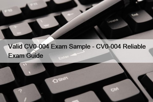 Valid CV0-004 Exam Sample - CV0-004 Reliable Exam Guide