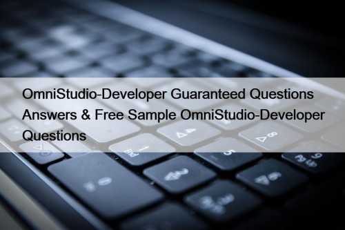 OmniStudio-Developer Guaranteed Questions Answers & Free Sample OmniStudio-Developer Questions